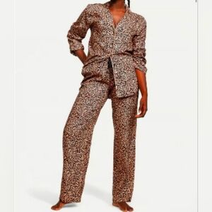 Victoria's Secret Flannel Long PJ Set